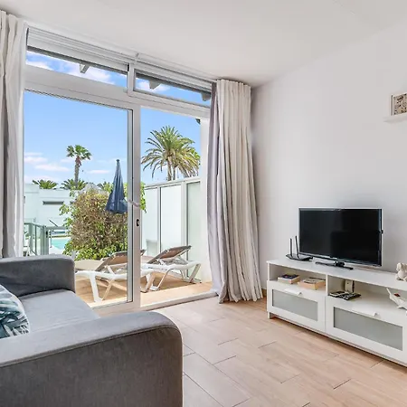 Relax En Primera Linea De Playa/mapalomas/pool Apartment